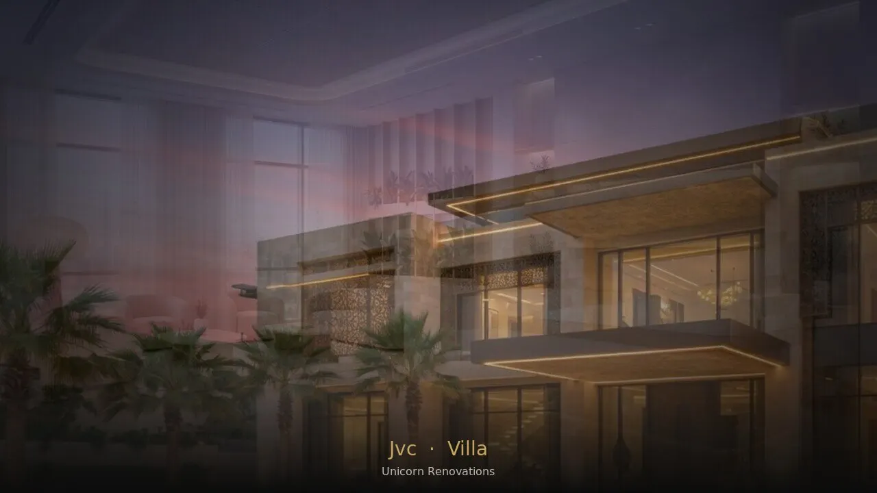 Villa Renovation in Jumeirah Village Circle — Unicorn Renovations