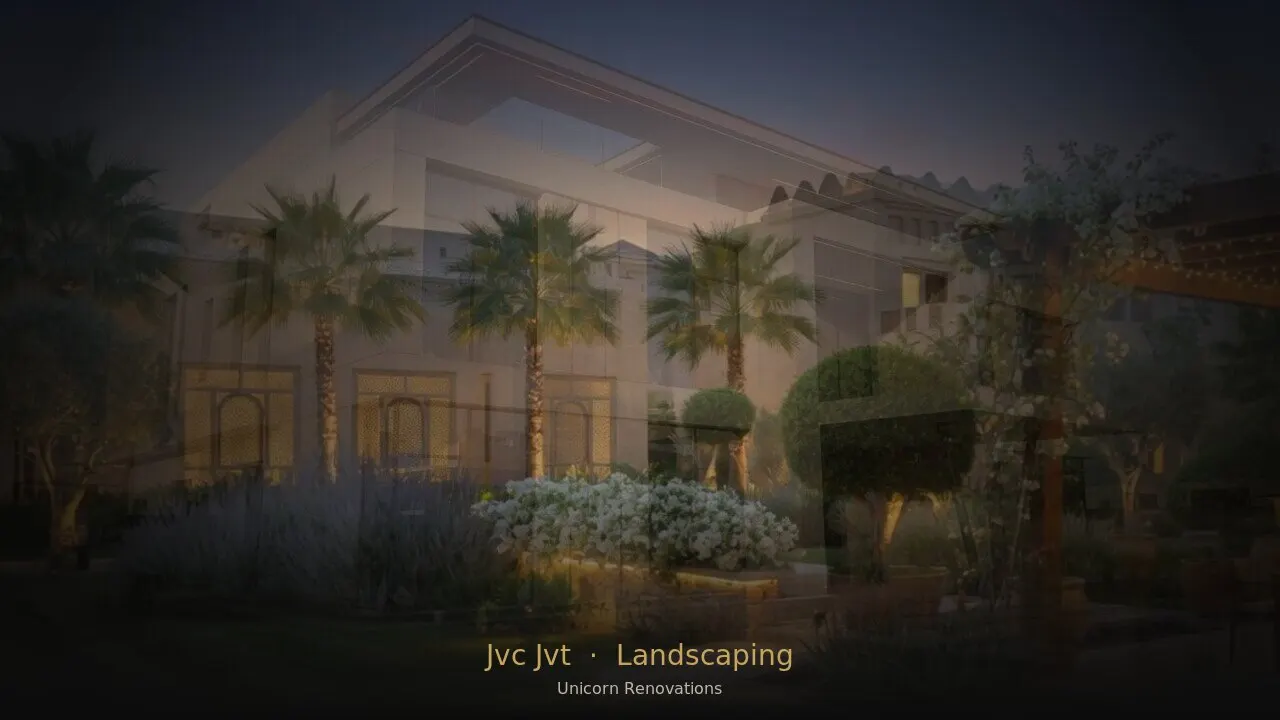 Landscaping in JVC & JVT