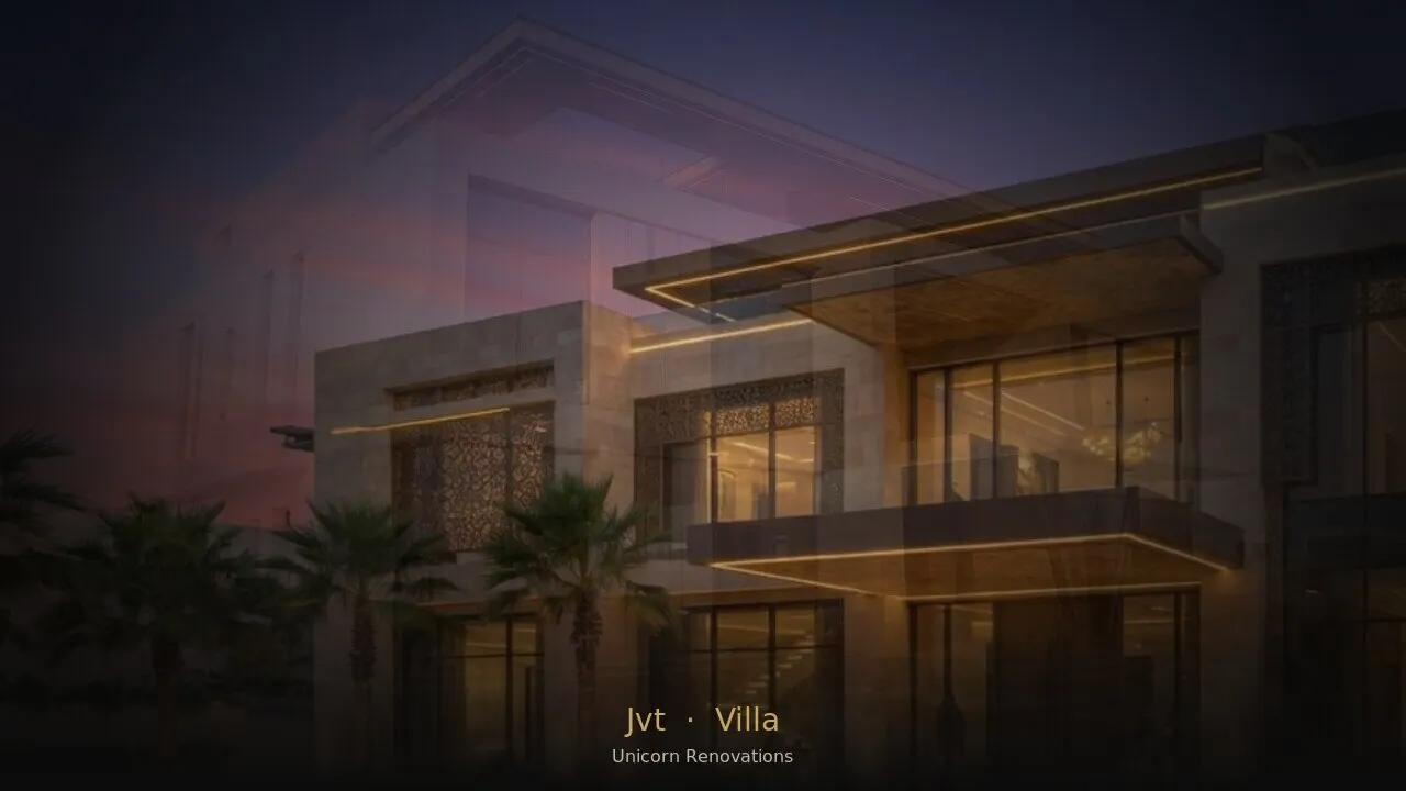 Villa Renovation in Jumeirah Village Triangle — Unicorn Renovations
