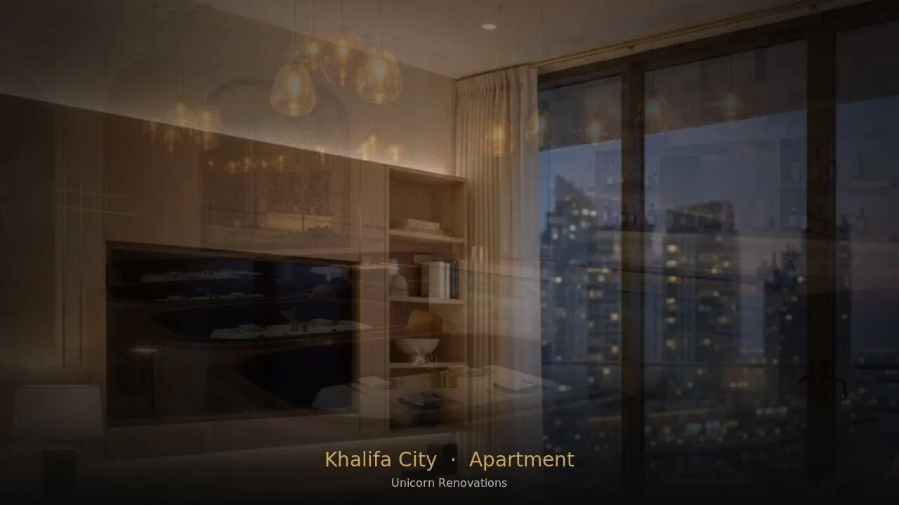 Apartment Renovation in Khalifa City