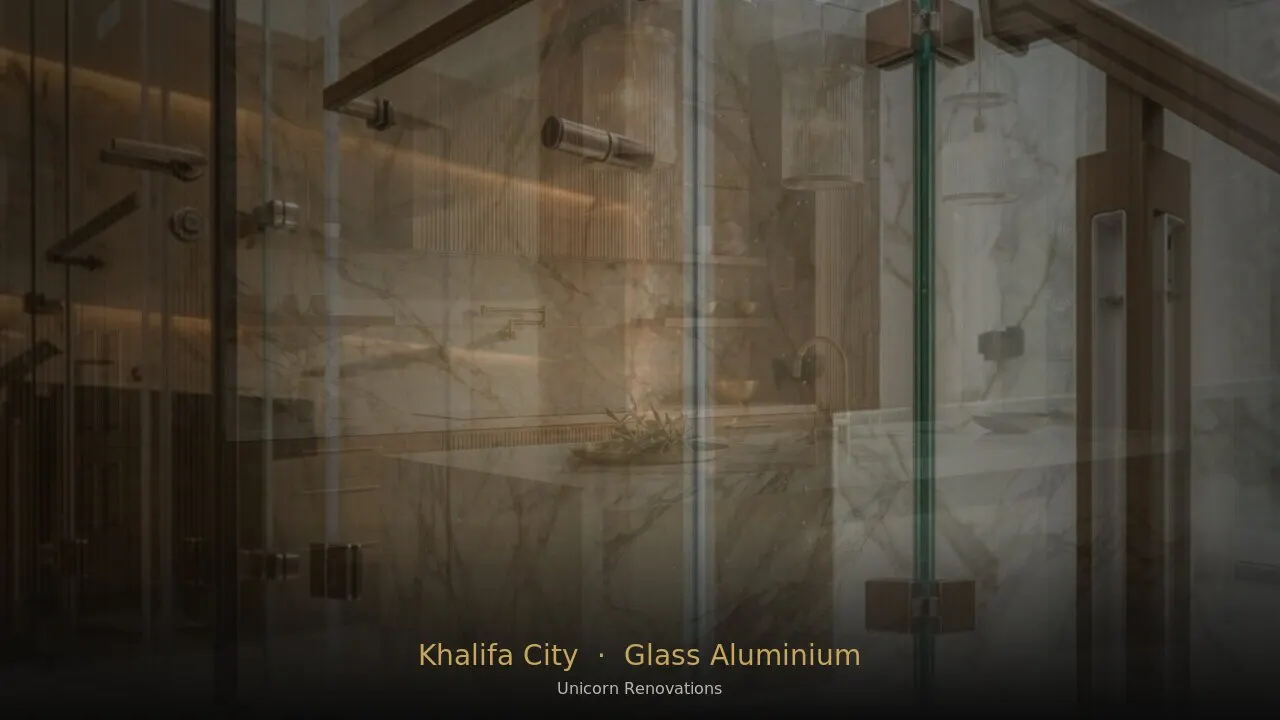 Glass & Aluminium Works in Khalifa City