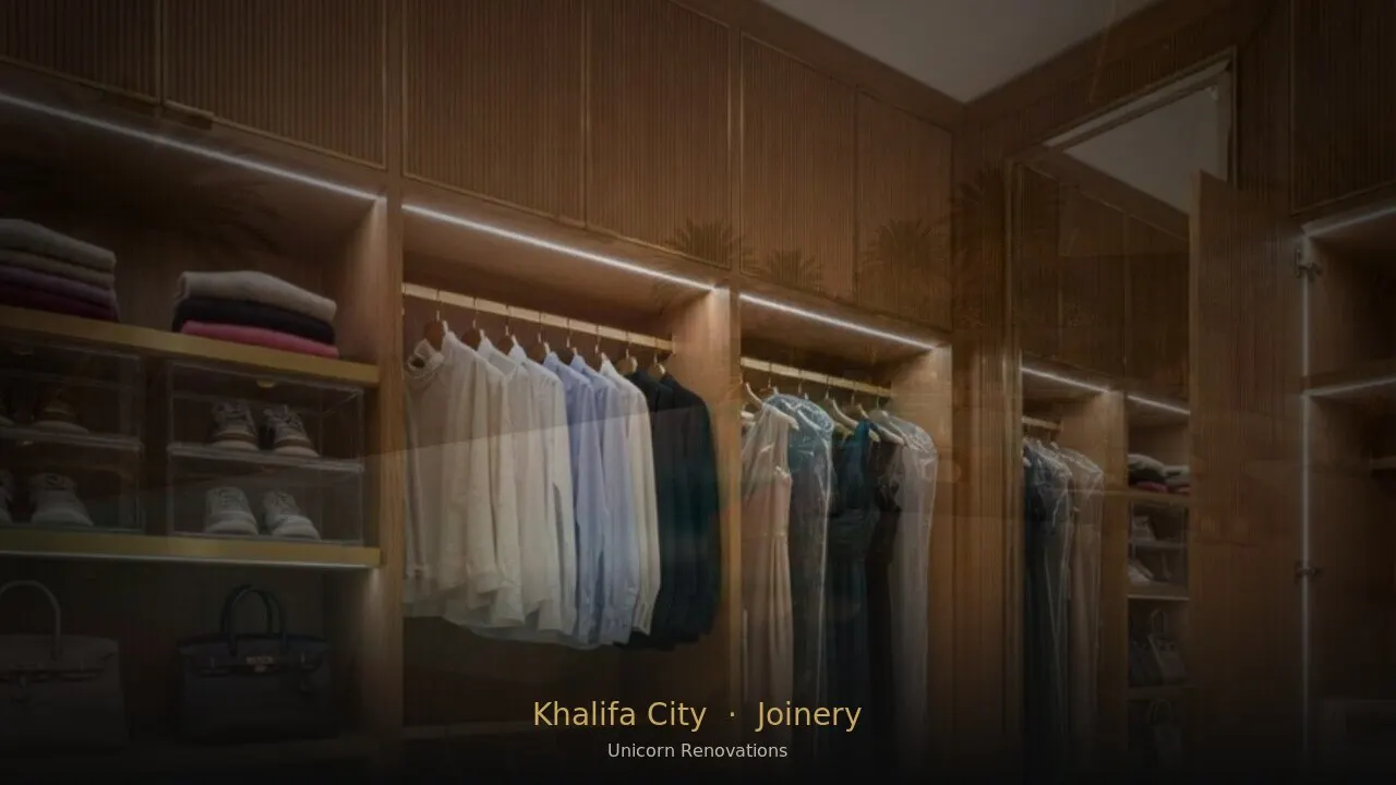 Joinery & Cabinetry in Khalifa City
