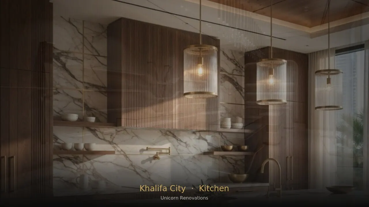 Kitchen Renovation in Khalifa City