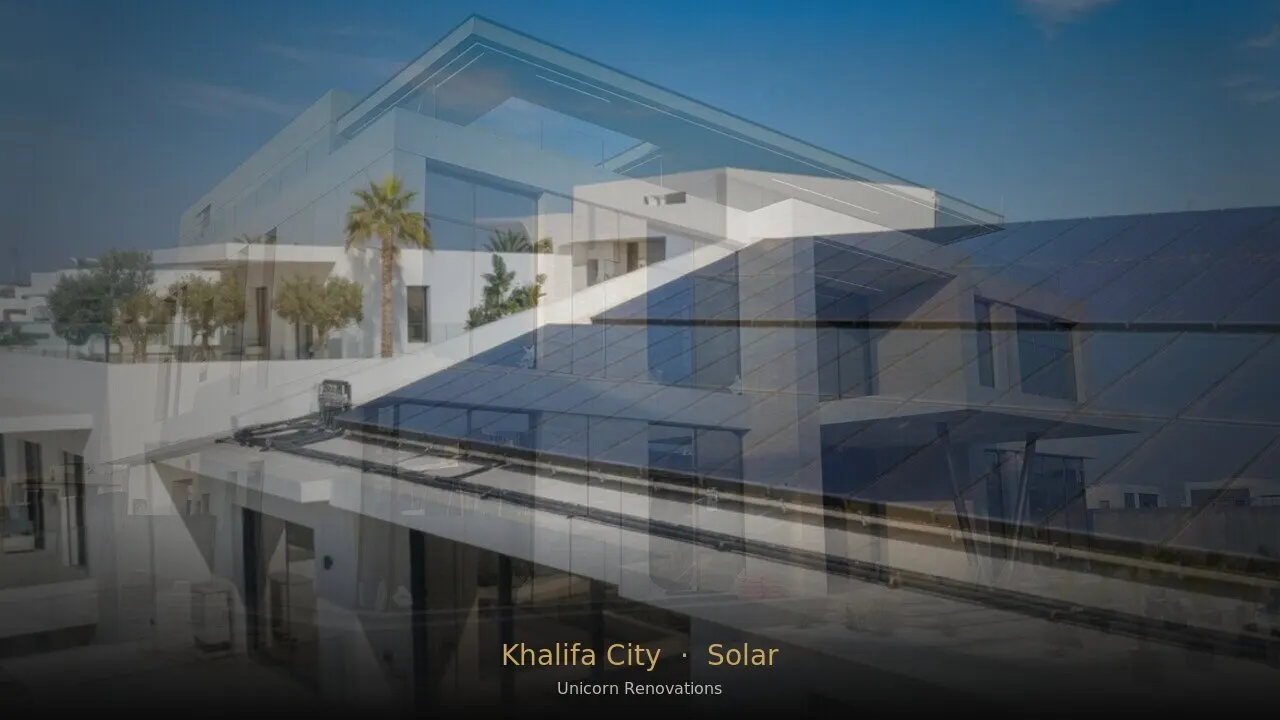 Solar Solutions in Khalifa City