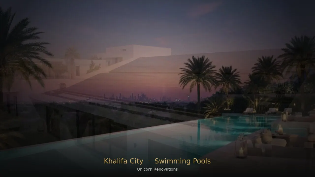 Swimming Pool Construction & Renovation in Khalifa City