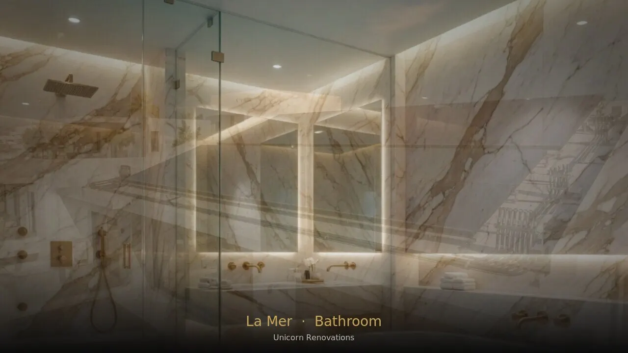 Bathroom Renovation in La Mer — Unicorn Renovations