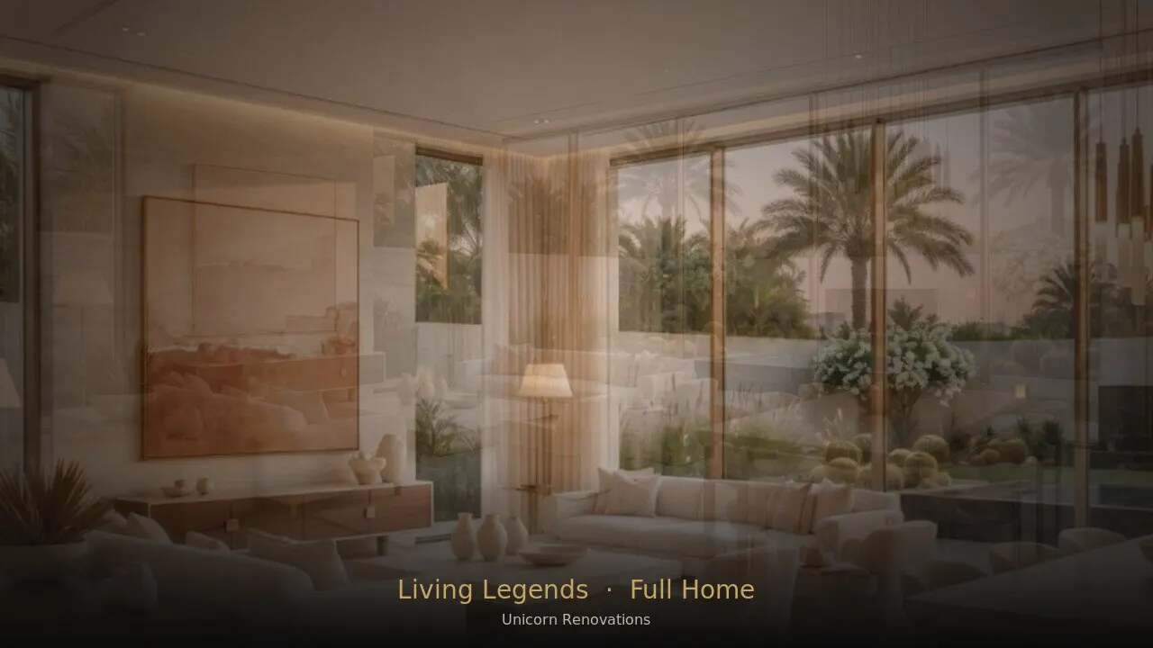 Full Home Renovation in Living Legends