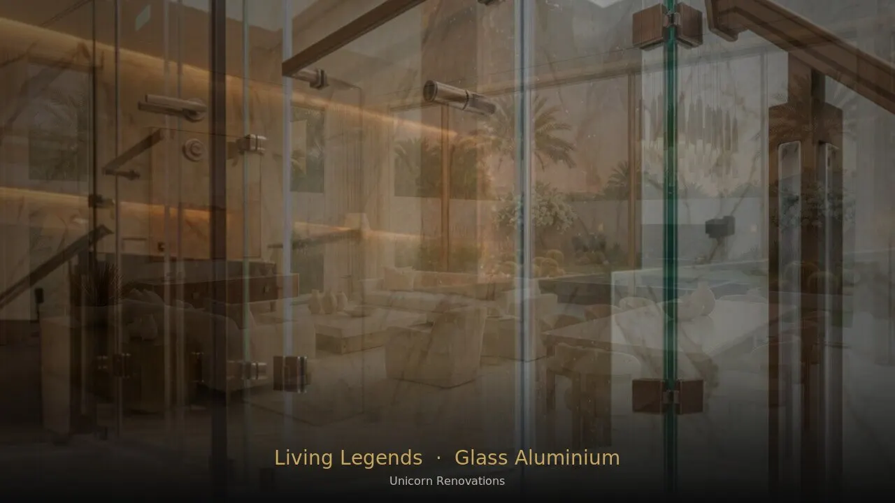 Glass & Aluminium Works in Living Legends