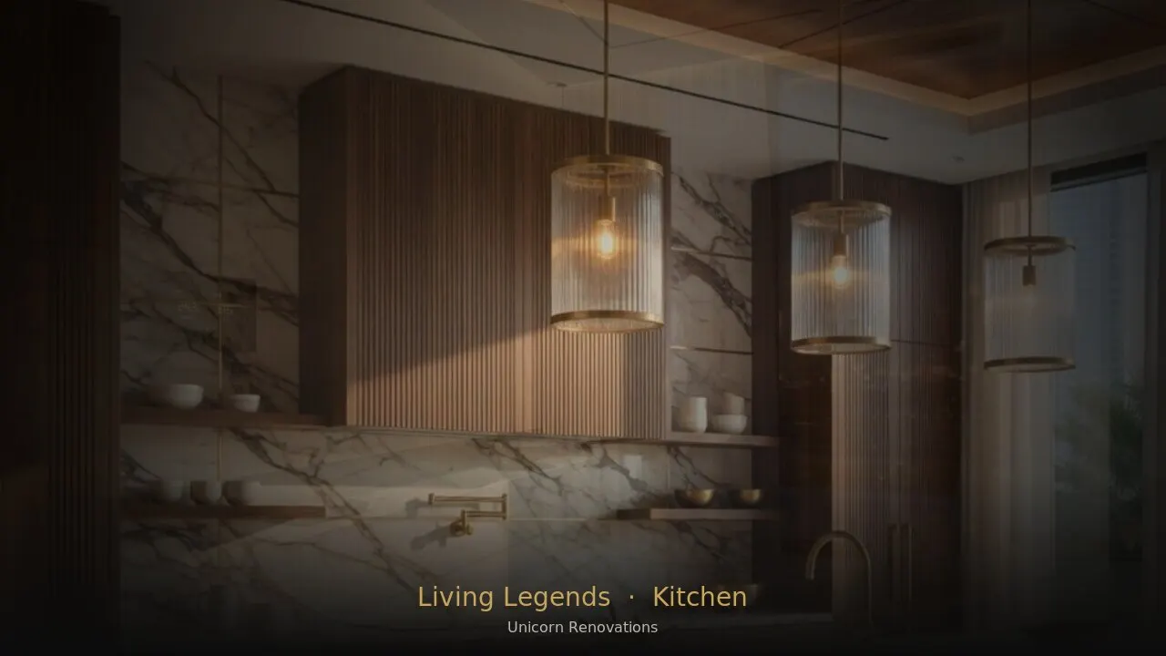Kitchen Renovation in Living Legends
