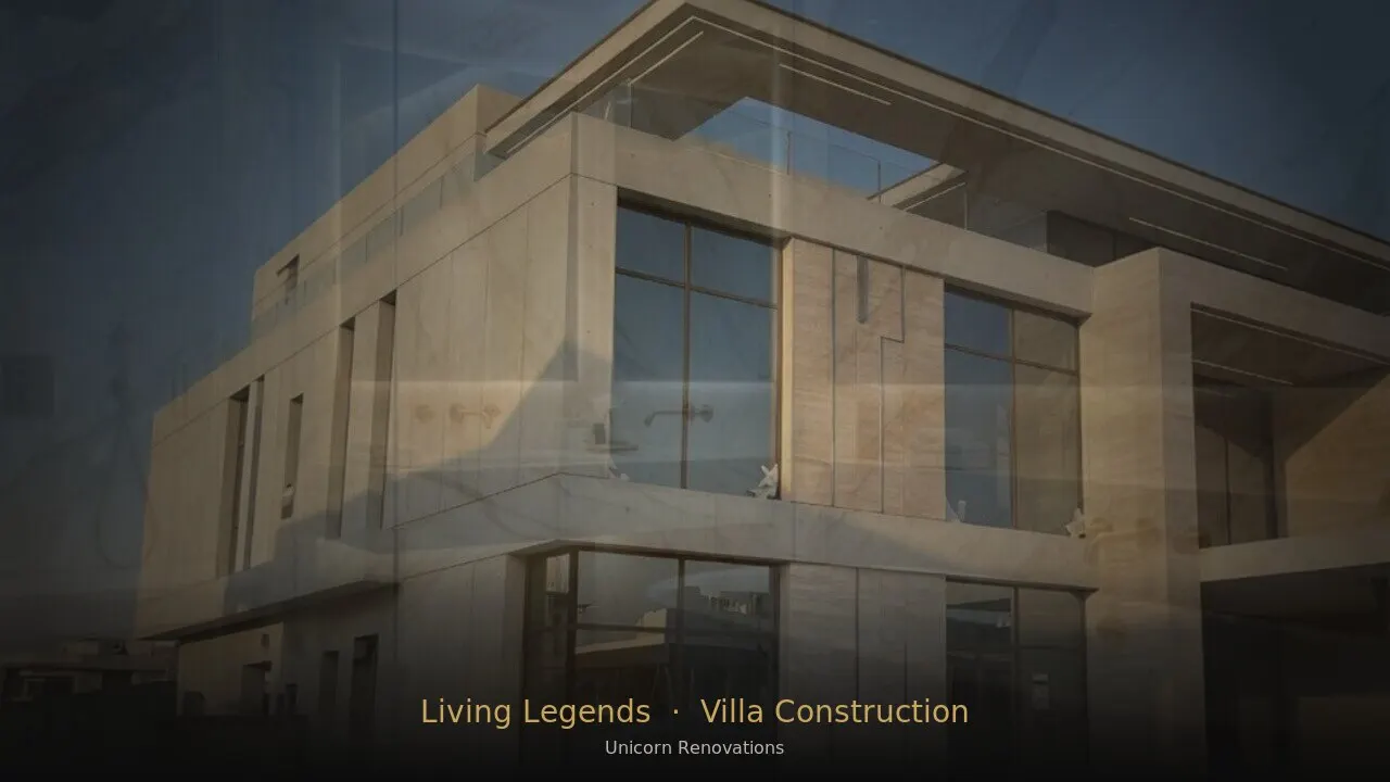 Villa Construction in Living Legends