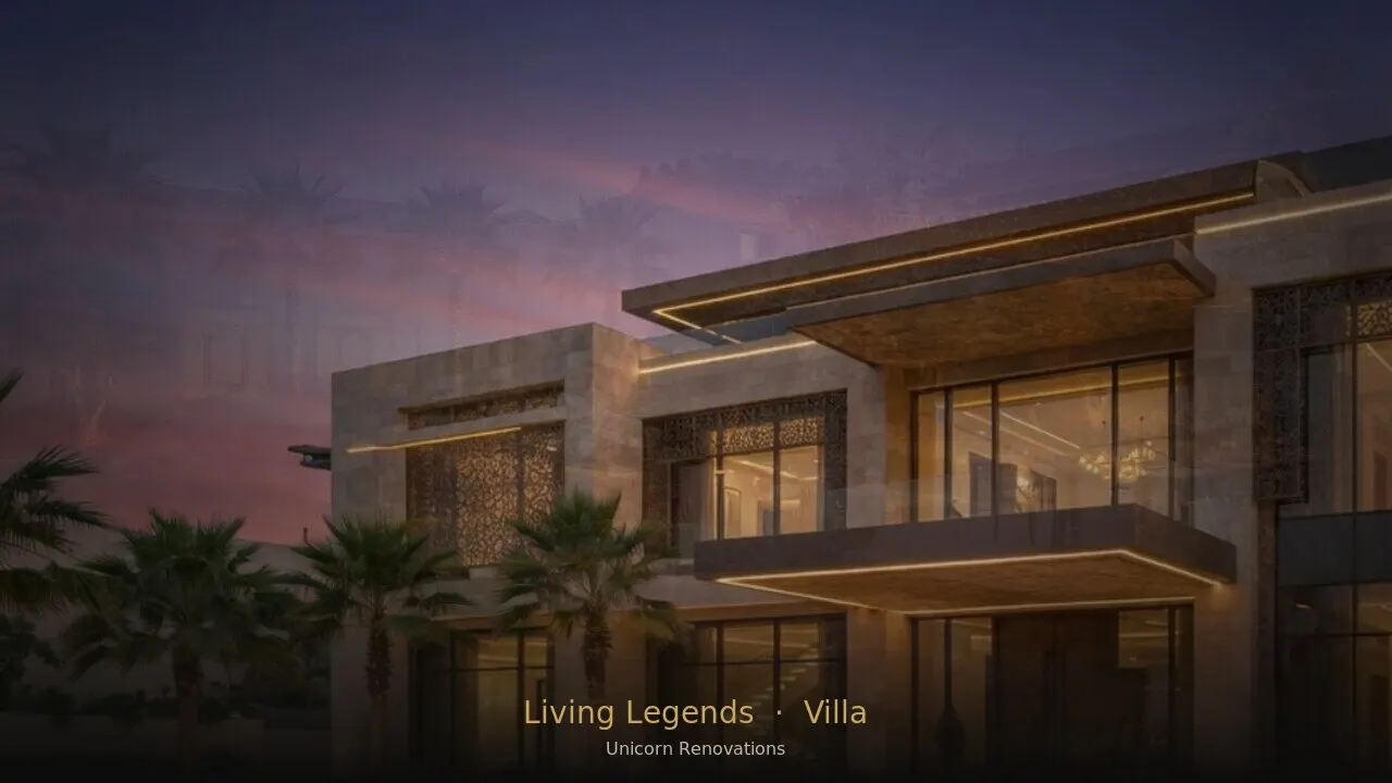 Villa Renovation in Living Legends