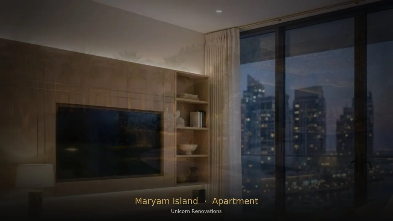 Apartment Renovation in Maryam Island