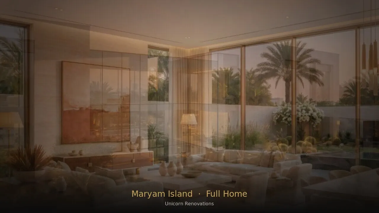 Full Home Renovation in Maryam Island