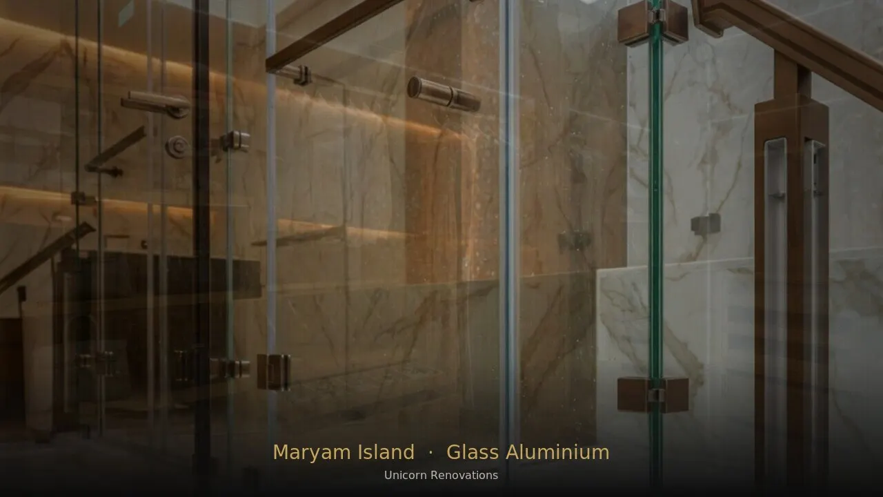 Glass & Aluminium Works in Maryam Island