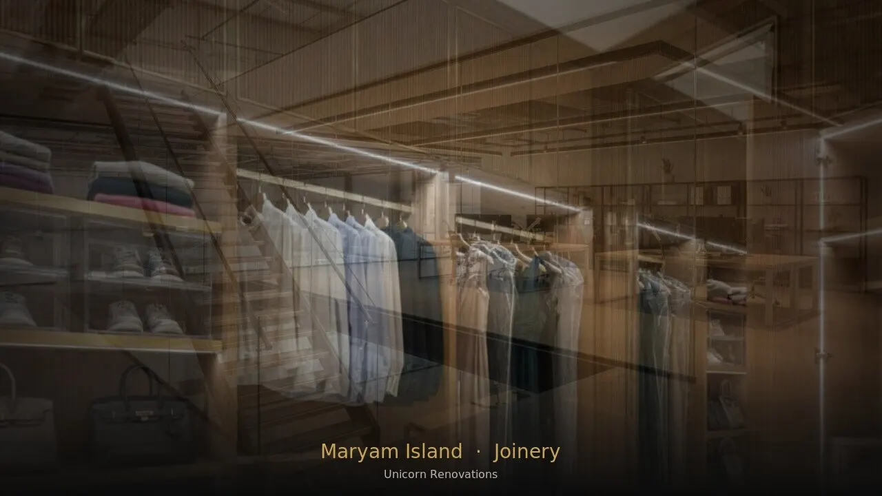 Joinery & Cabinetry in Maryam Island