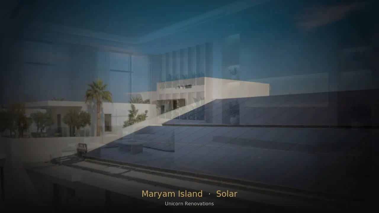 Solar Solutions in Maryam Island