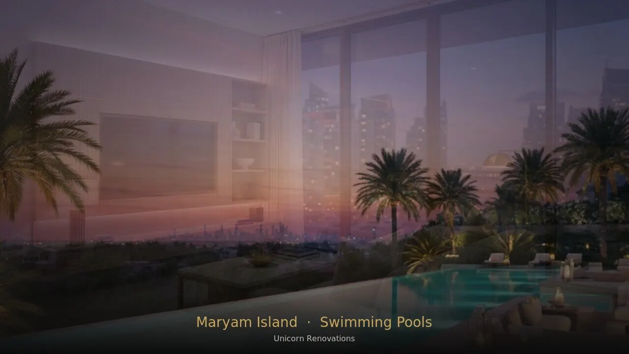 Swimming Pool Construction & Renovation in Maryam Island