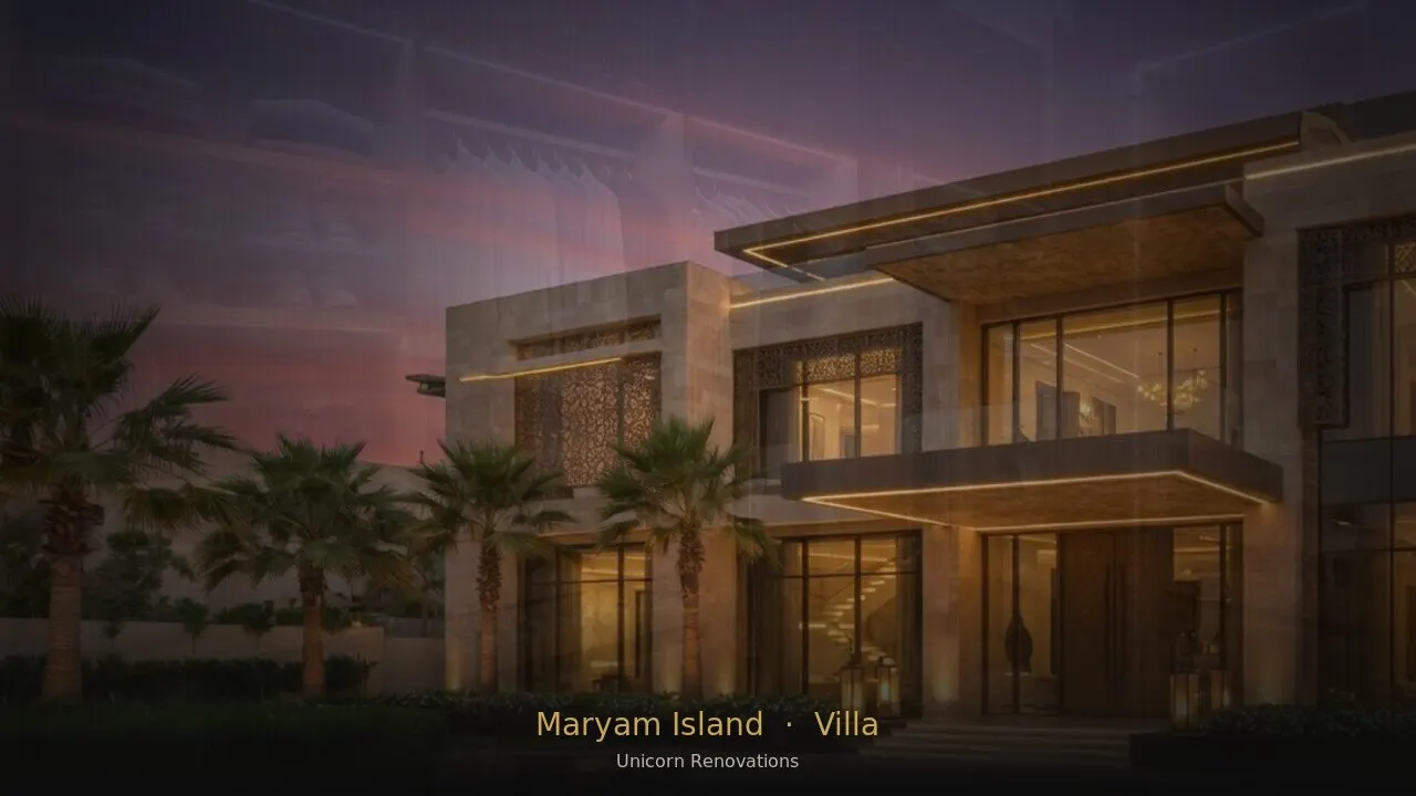 Villa Renovation in Maryam Island