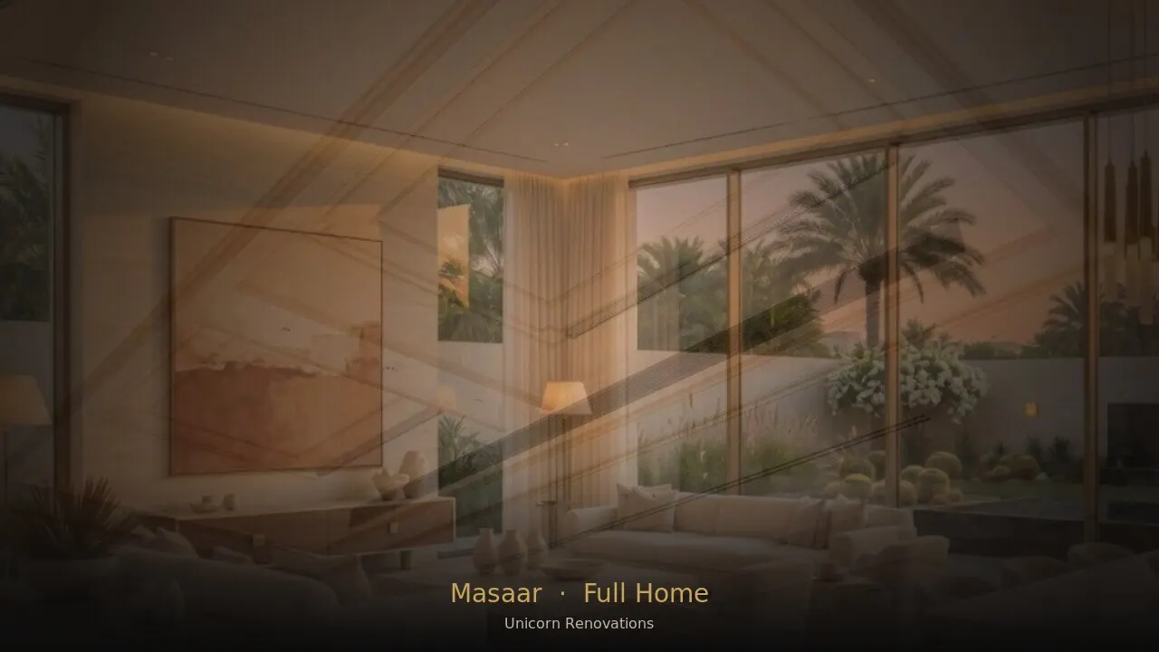 Full Home Renovation in Masaar