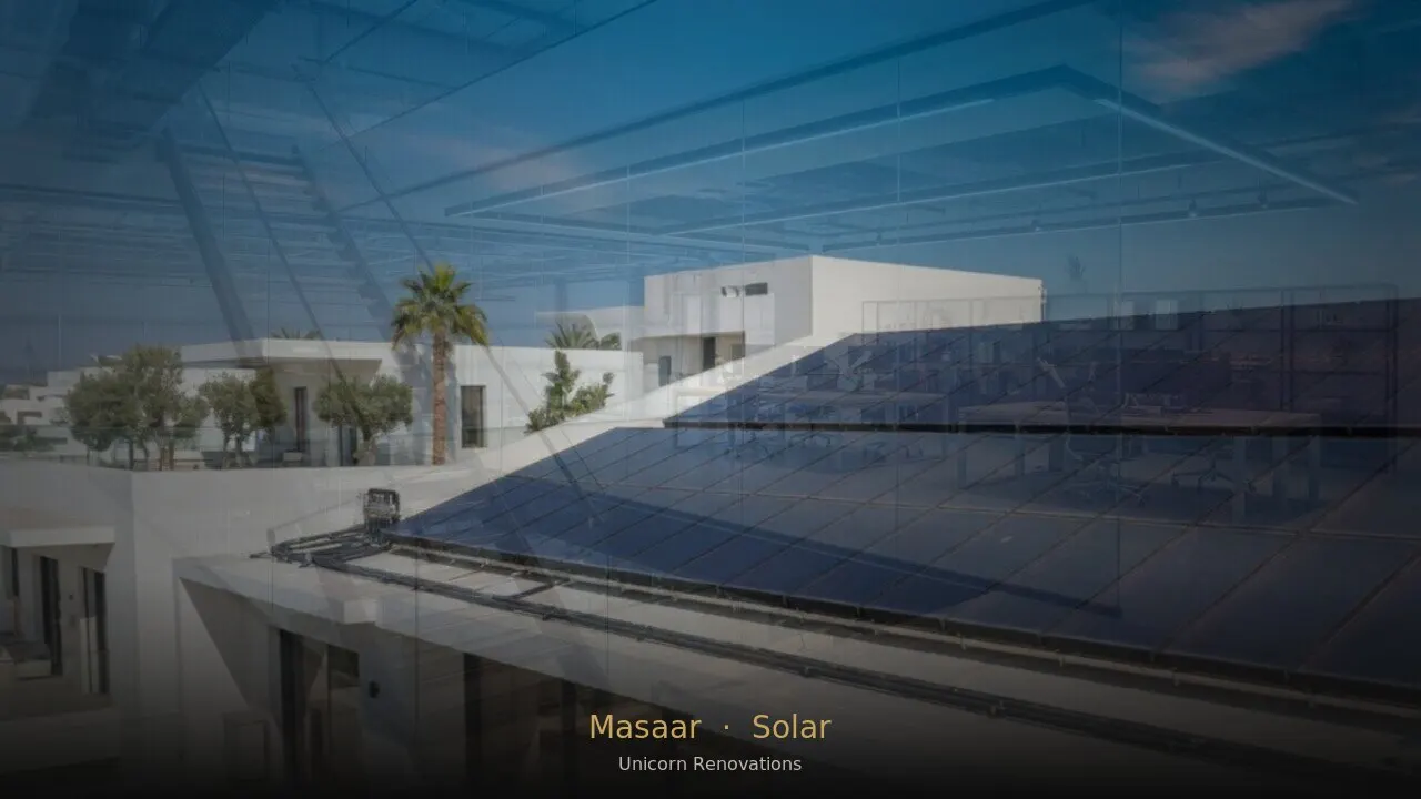 Solar Solutions in Masaar
