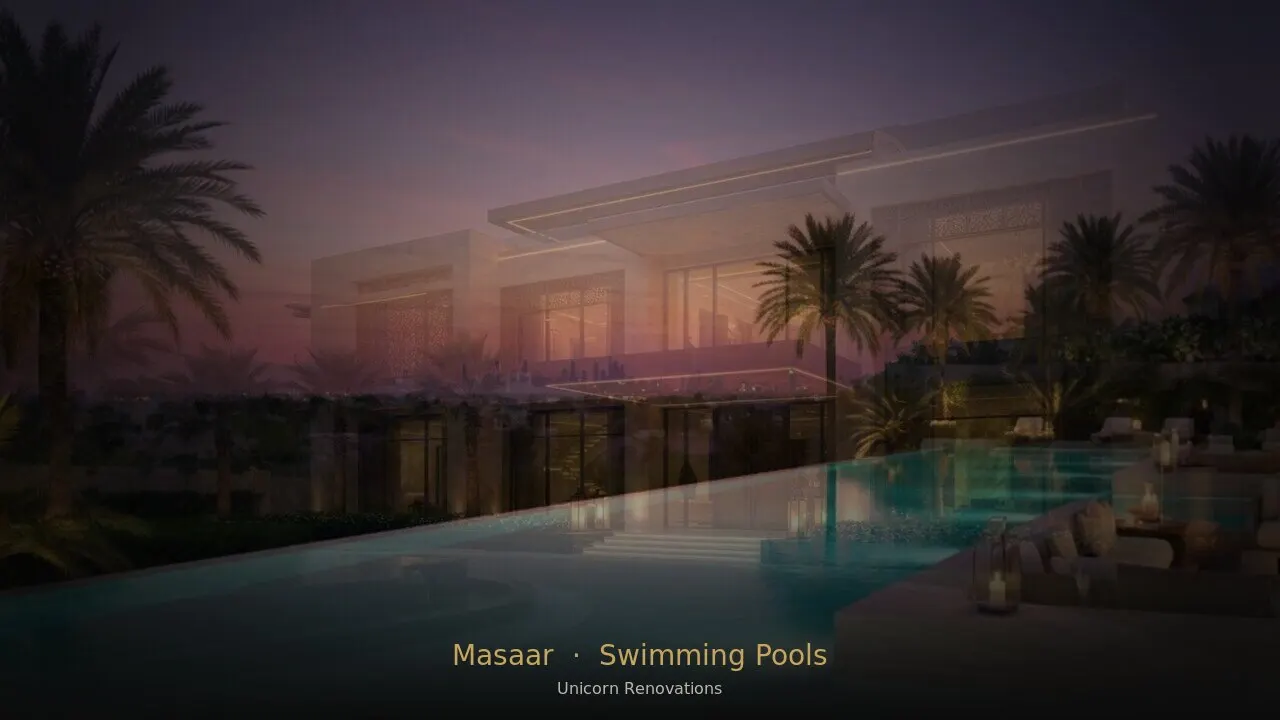 Swimming Pool Construction & Renovation in Masaar