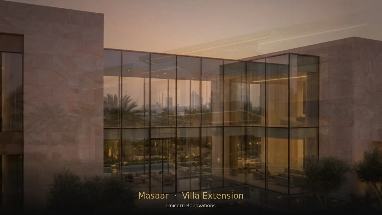 Villa Extension in Masaar