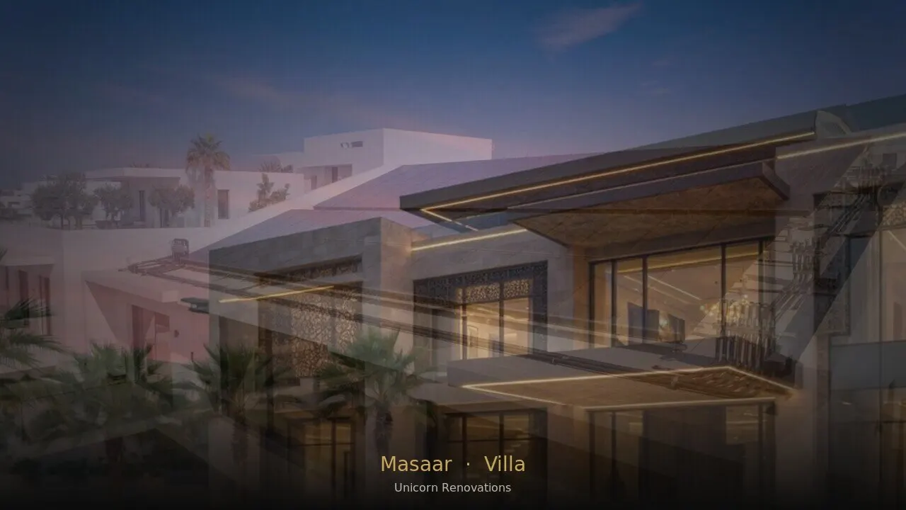 Villa Renovation in Masaar