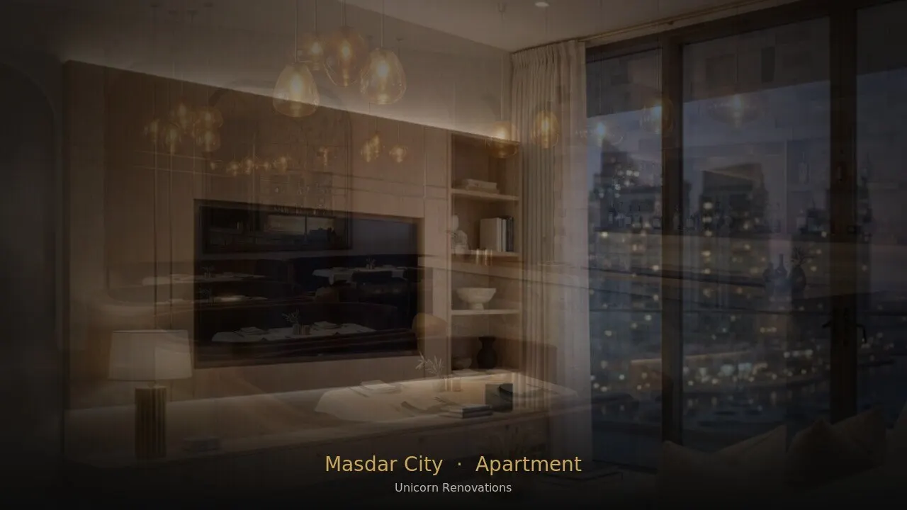Apartment Renovation in Masdar City
