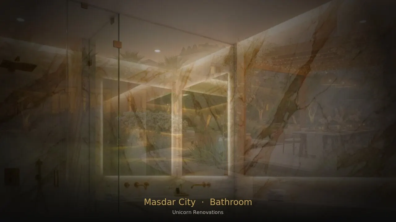 Bathroom Renovation in Masdar City