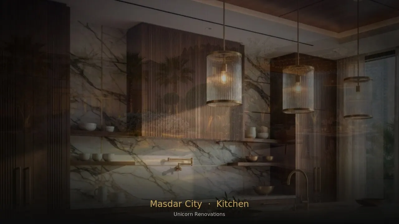 Kitchen Renovation in Masdar City
