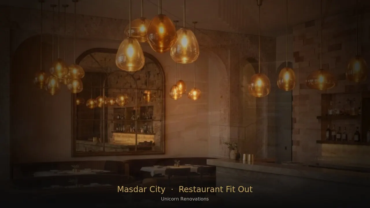 Restaurant Fit-Out in Masdar City