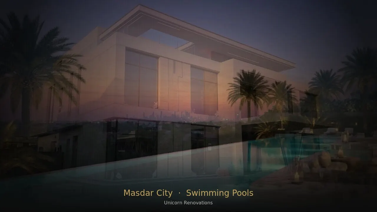 Swimming Pool Construction & Renovation in Masdar City