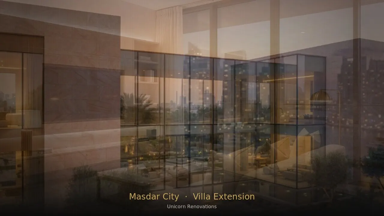 Villa Extension in Masdar City