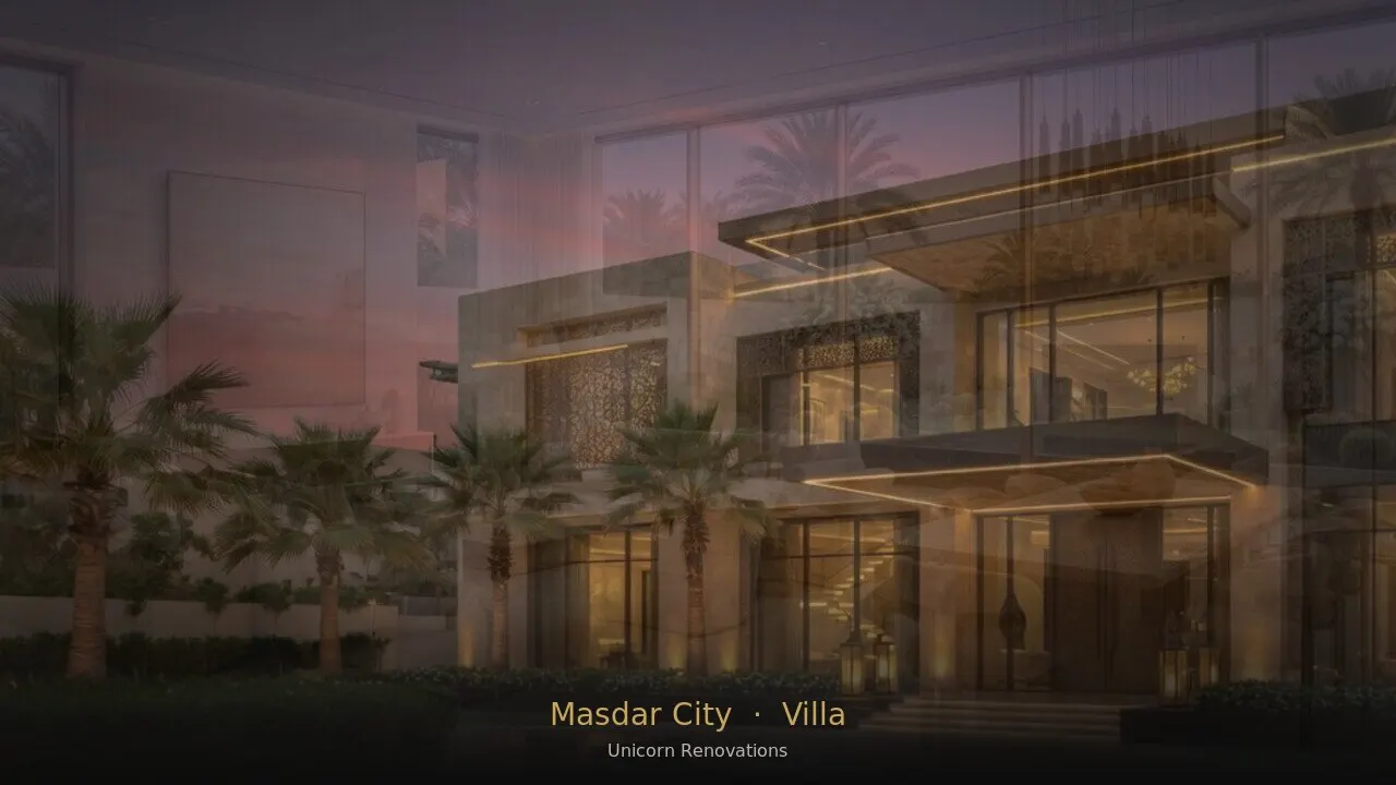 Villa Renovation in Masdar City