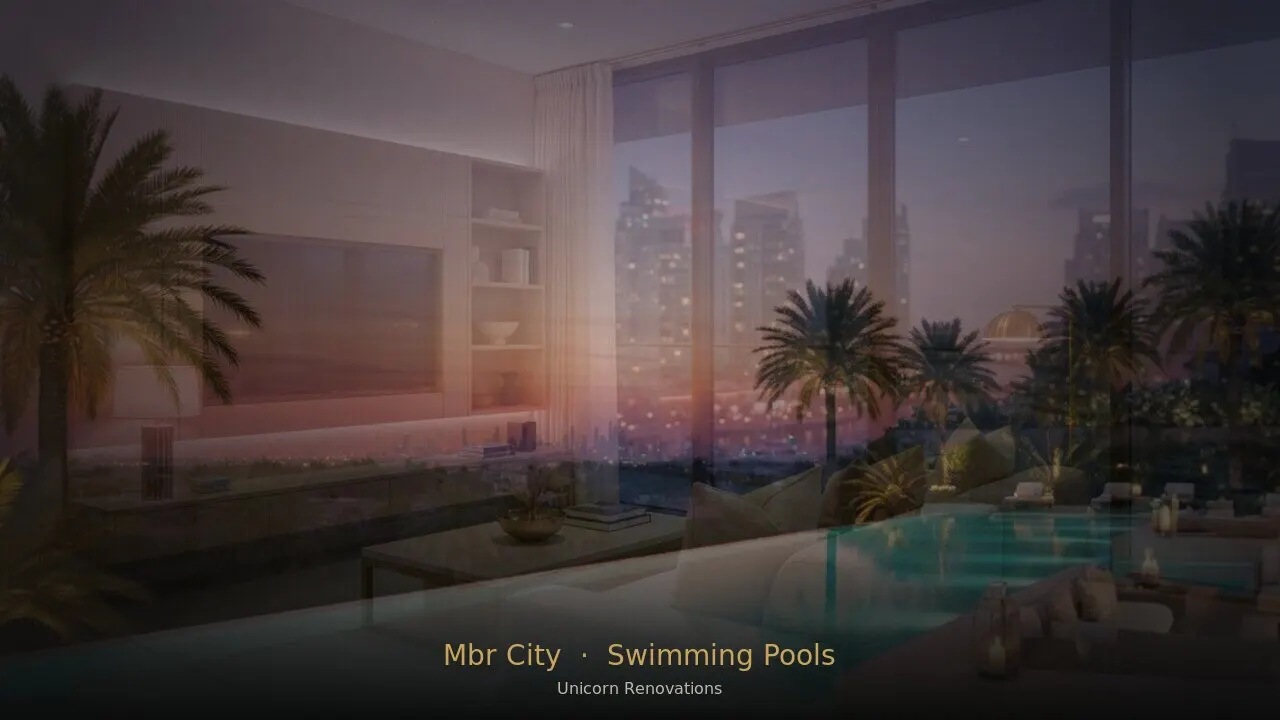 Swimming Pool Construction & Renovation in Mohammed Bin Rashid City