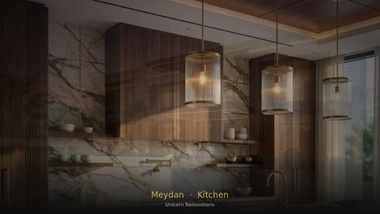 Kitchen Renovation in Meydan — Unicorn Renovations