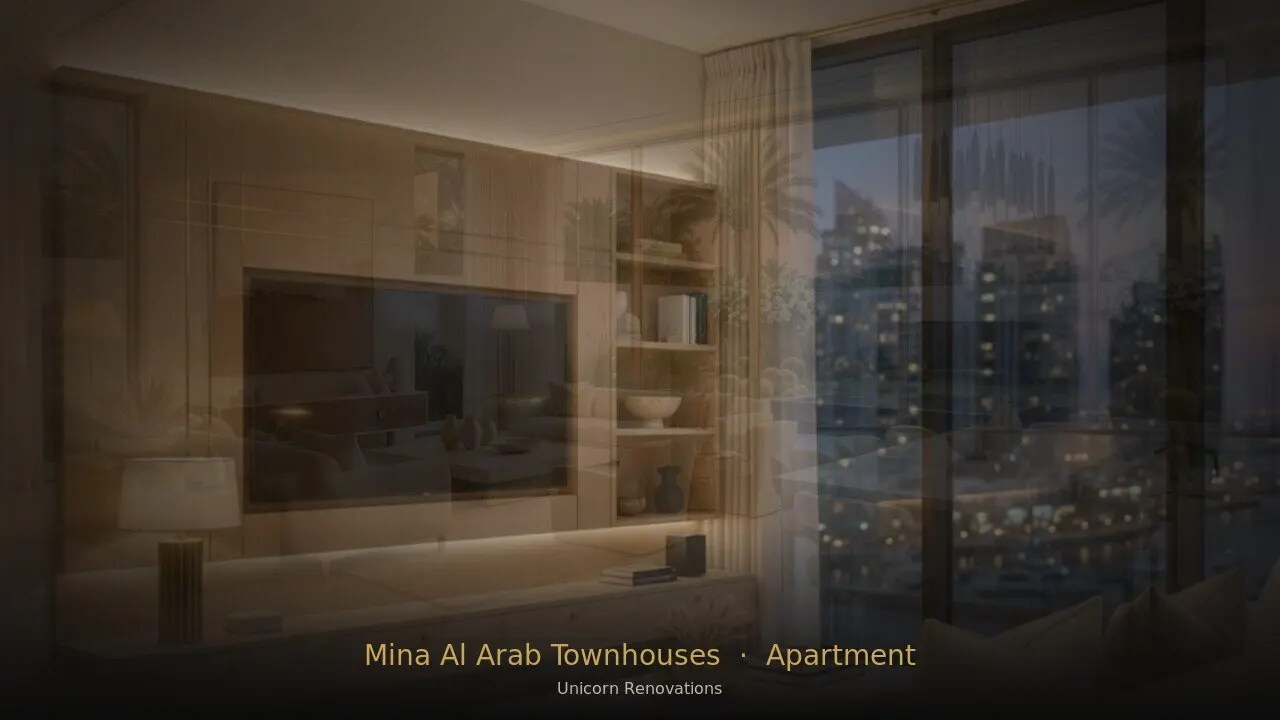 Apartment Renovation in Mina Al Arab Townhouses