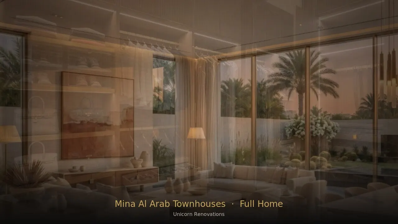 Full Home Renovation in Mina Al Arab Townhouses