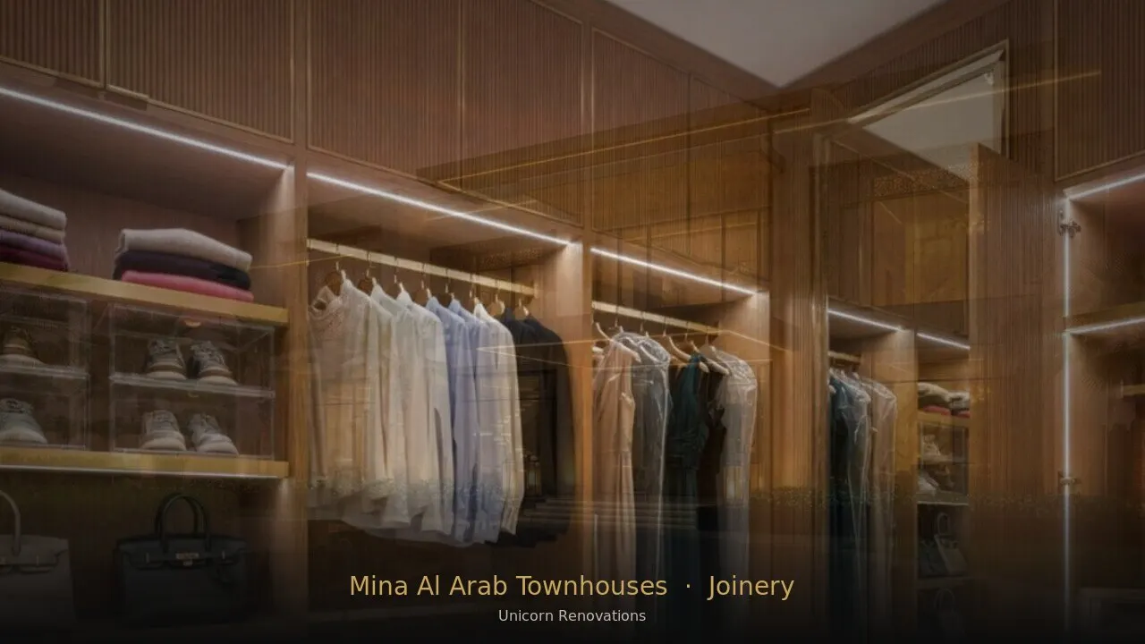Joinery & Cabinetry in Mina Al Arab Townhouses