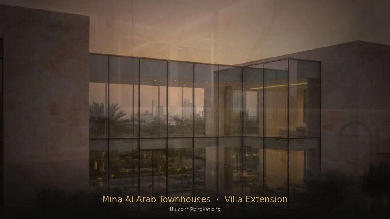 Villa Extension in Mina Al Arab Townhouses