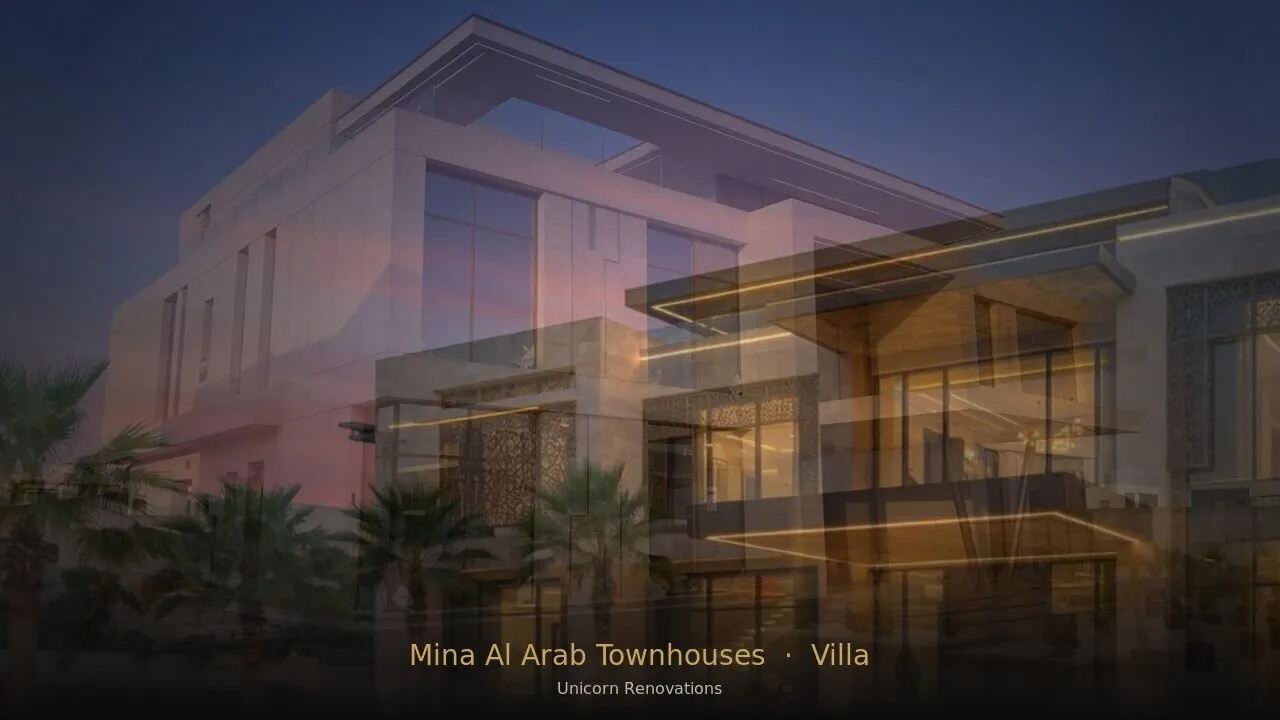 Villa Renovation in Mina Al Arab Townhouses