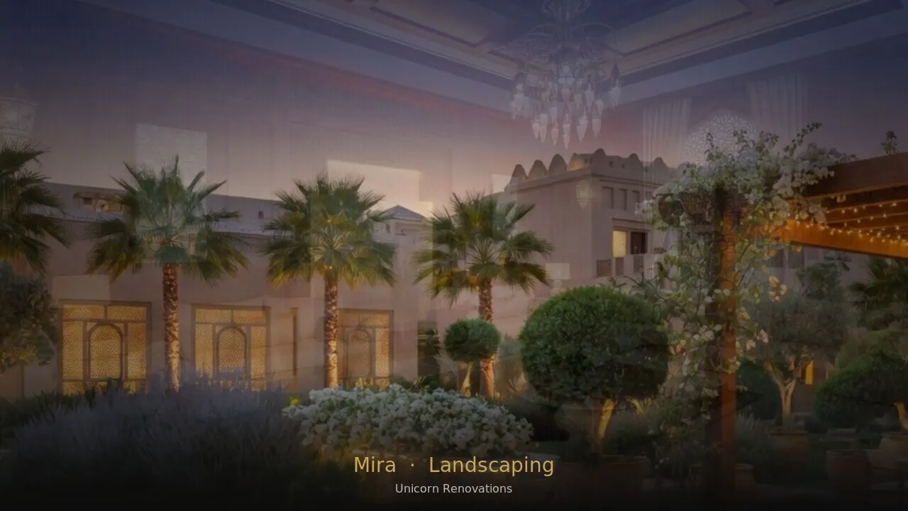 Landscaping in Mira