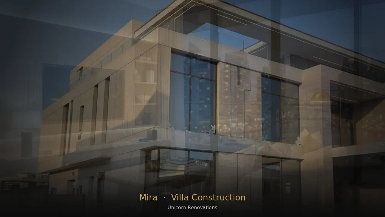 Villa Construction in Mira