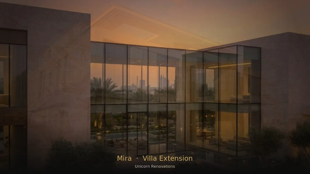 Villa Extension in Mira