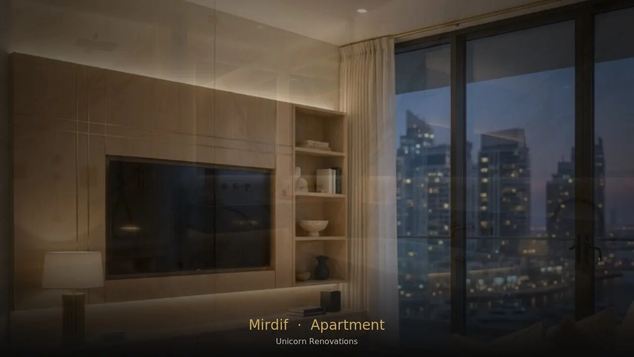 Apartment Renovation in Mirdif