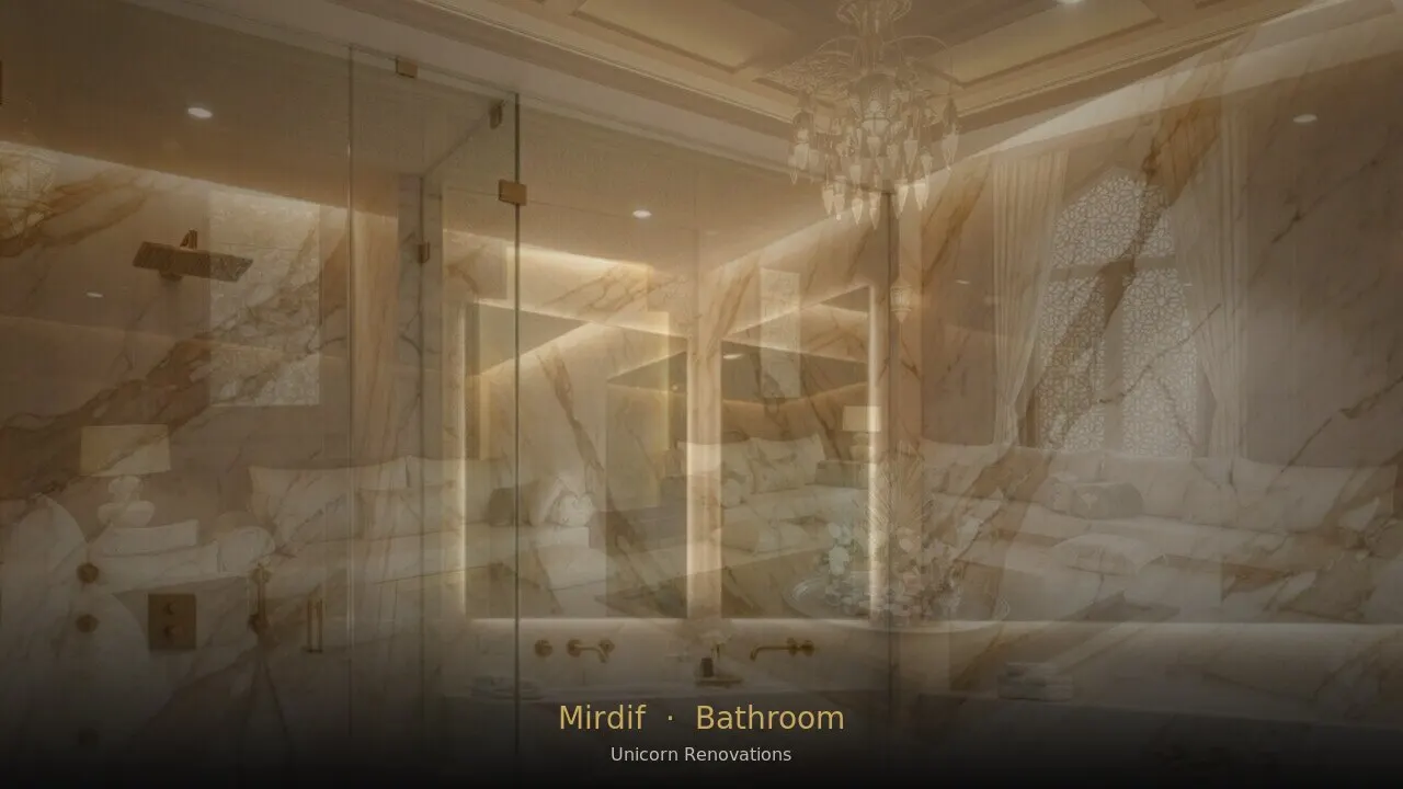 Bathroom Renovation in Mirdif
