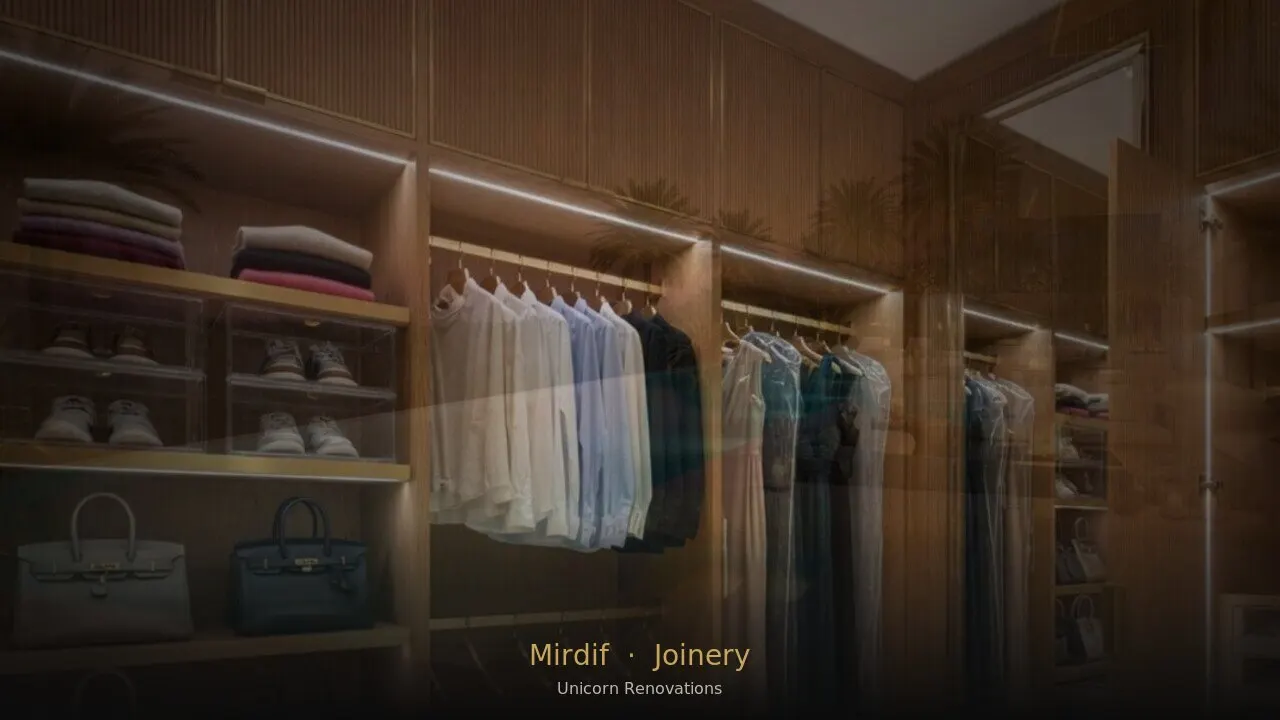 Joinery & Cabinetry in Mirdif