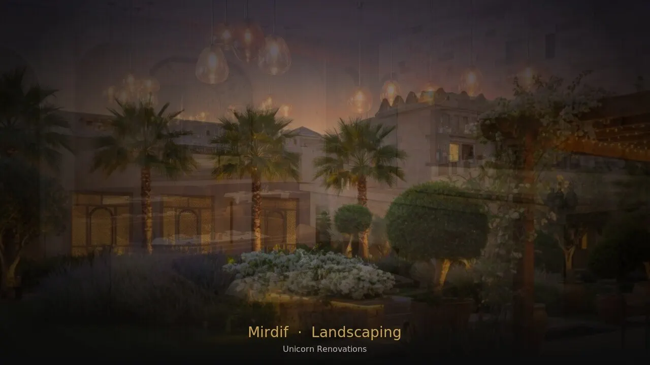 Landscaping in Mirdif