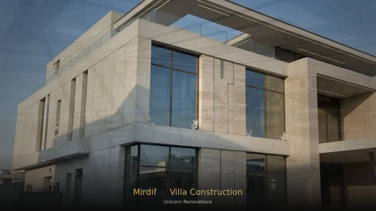 Villa Construction in Mirdif