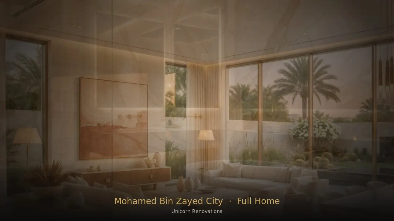 Full Home Renovation in Mohamed Bin Zayed City